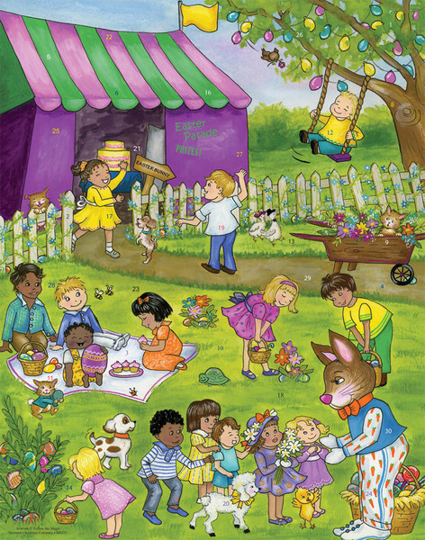 Easter Sunday Countdown Calendar