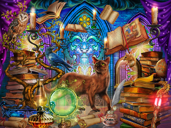 Mystic Workshop Jigsaw Puzzle | 550 PC