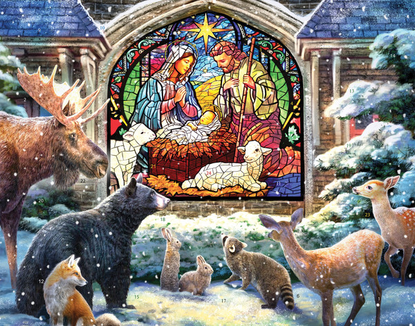 Forest Nativity Advent Calendar