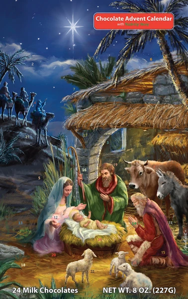 Star of Bethlehem Chocolate Advent Calendar