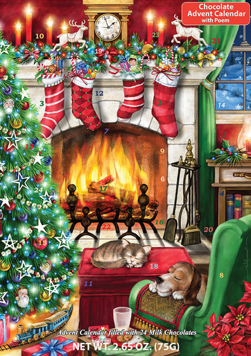 Cozy Christmas Chocolate Advent Calendar