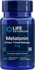 Melatonin 6 Hour Timed Release, 3 mg, 60 vegetarian  tablets