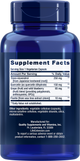 Supplement Facts
Serving Size 1 vegetarian capsule
Amount Per Serving
Trans-Resveratrol [from Japanese knotweed (root)]
250 mg
Quercetin (as quercetin dihydrate)
150 mg
Grape (fruit) and wild blueberry (fruit) blend [providing polyphenols, anthocyanins, OPCs]
85 mg
Fisetin [from wax tree extract (stem)]
10 mg
Other ingredients: vegetable cellulose (capsule), microcrystalline cellulose, vegetable stearate, silica, maltodextrin.

Non-GMO