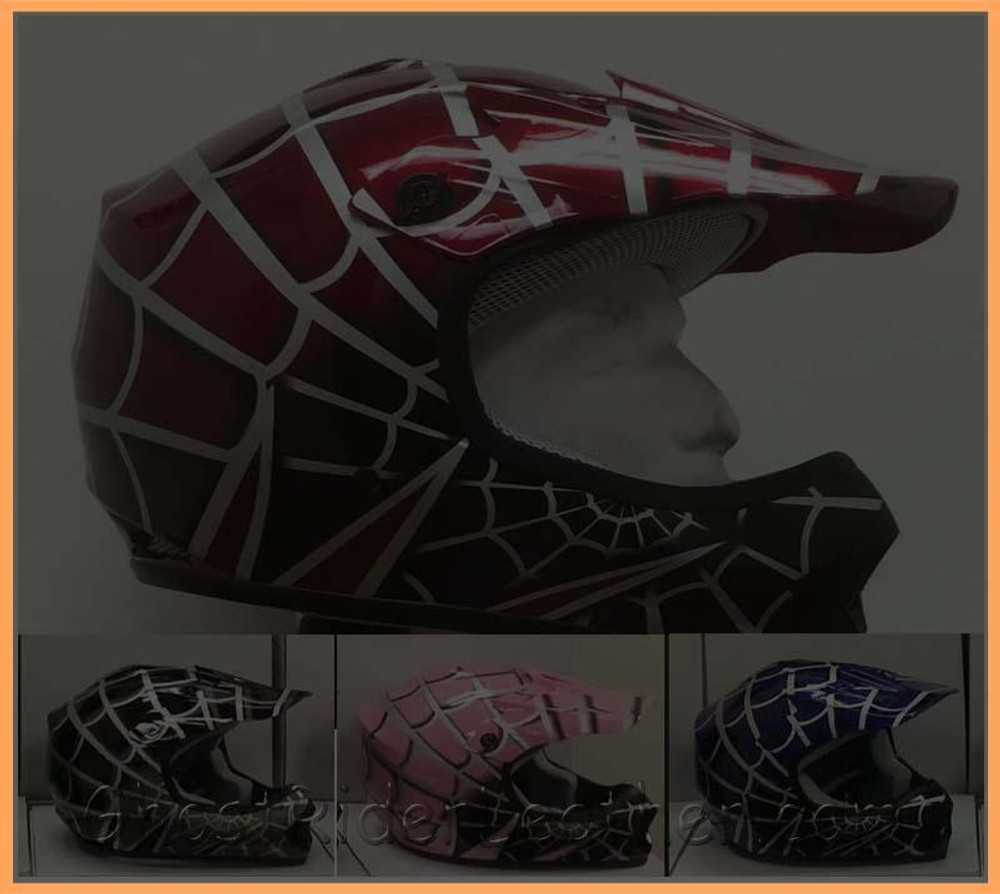 Kids Motorcycle Helmets Childrens ATV and Dirt Bike Helmets