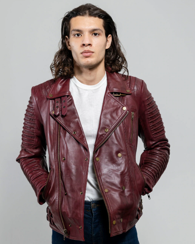 Leather Jacket For Men Slim Fit Winter Fashion Leather Jackets for Men –  Linux Leather