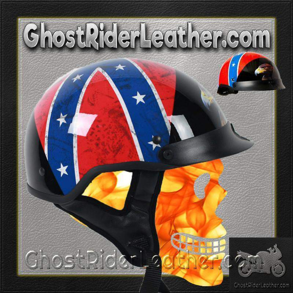 2 Bandit Rebel Riders Motorcycle Custom helmet stickers