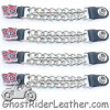 Rebel Flag Vest Extenders - Set Of Four - VE124D-RC