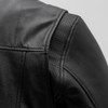 Leather Motorcycle Jacket - Men's - Racer Style - Rocky - FIM215CSLZ-FM