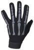 Skeleton Mechanics Gloves in Black and Gray - Similar to Storage Wars Barry Weiss - GL2045-GREY-DL