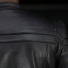 Leather Motorcycle Jacket - Men's - Big and Tall - Biker Jacket - Maverick - FIM262NTCZ-FM