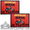 Vest Patches - Two Official Biker In Training - PAT-D610-x2-DL