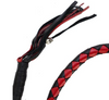 Get Back Whip - Black and Red Leather - 50 Inches - SKU GBW6-11L-DL