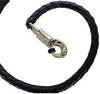 Get Back Whip - Black Leather - 36 Inches - Motorcycle Accessories - GBW1-11S-DL