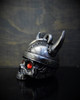 Viking Helmet Skull Diamond - Pewter - Motorcycle Spirit Bell - Made In USA - SKU BB78-DS