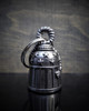 Stars and Stripes - Pewter - Motorcycle Gremlin Bell - Made In USA - SKU BB26-DS