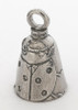 LadyBug - Pewter - Motorcycle Guardian Bell® - Made In USA - SKU GB-LADY-BUG-DS