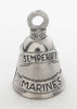 Marines - Semper Fi - Pewter - Motorcycle Guardian Bell® - Made In USA - SKU GB-MARINES-DS