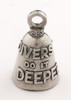 Scuba Diver - Pewter - Motorcycle Guardian Bell® - Made In USA - SKU GB-SCUBA-DIVER-DS