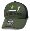 Come And Take It - Stash Cap - Baseball Cap - SKU SHCOMH-DS