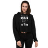 Women's Crop Hoodie - I Don't Snore I Dream I'm A Motorcycle