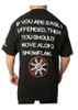 Men's Biker T-shirt - Politically Incorrect - Move Along Snowflake- MT122-DS