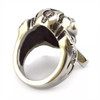 Skull Biker Ring - Stainless Steel - Biker Jewelry - Biker Ring - R3001-DS
