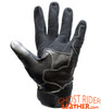 Leather Gloves - Men's - Air Vents - Knuckle Protector - Black - GG02-DL