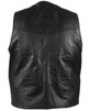 Leather Motorcycle Vest - Men's - Discontinued - MV1302-DL