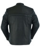 Leather Motorcycle Jacket - Crossover - Lightweight - Racer - DS768-DS