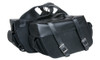 Saddlebags - PVC - Zip Off Bags - Slanted - Motorcycle Luggage - DS321-DS