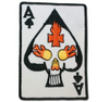 Vest Patches - You Get Two - Ace of Spades Skull - PAT-D578-X2-DL