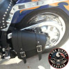 Swing Arm Bag - PVC - Left -  Motorcycle Storage - SAB4095-DL