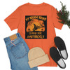 My Broom Broke So I Ride A Motorcycle - Halloween - Unisex Jersey Short Sleeve Tee