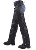 Leather Motorcycle Chaps - Braid Design - Men or Women - C326-01-CN-DL