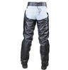 Leather Chaps - Men or Women - Plain - Motorcycle - Biker - C2325-04-DL