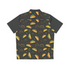 Neon Taco Doodles - Red Green Yellow on Black - Men's Hawaiian Shirt (AOP)