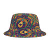 Psychedelic Bear Pattern - Multiple Colors - Biker Bucket Hat