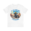 If I'm Smiling I'm Riding - Smiley Skull Biker - Color Choice - Unisex Jersey Short Sleeve Tee