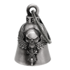 Motorcycle Ride Bell - 3D - Skull Riding Motorcycle - Wings - Spirit Bell - Gremlin - DBL72-L-DL