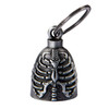 Motorcycle Ride Bell - 3D - Rib Cage - Spirit Bell - Gremlin - DBL94-11-DL