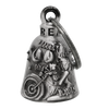 Motorcycle Ride Bell - 3D - 4 B's - Bikes Boobs Babes Beer - Spirit Bell - Gremlin - DBL70-11-DL