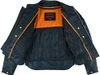 Leather Motorcycle Jacket - Men's - Black - Up To Size 8XL - Full Hand- Ashter - RC784-RC