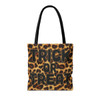 Realistic Leopard Fur - Halloween - Trick or Treat - Animal Pattern - Tote Bag