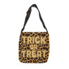 Realistic Leopard Fur - Halloween - Beige Trick or Treat - Animal Pattern - Adjustable Tote Bag