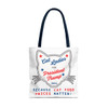 Cat Ladies for President Trump - Because Cat Food Prices Matter - White Tote Bag