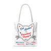 Cat Ladies for President Trump - Because Cat Food Prices Matter - White Tote Bag