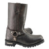 Motorcycle Boots - Men's Harness - Wide Width - Distressed Brown Leather - RCMBM9005W-RC