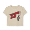 Women's Baby Tee - Throttle Babe - Spark Plug Lipstick - Motorcycle - Biker - Choice of Colors