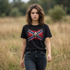 Confederate Flag - Angry Skull - Rebel - T-Shirt - Unisex Heavy Cotton Tee 2