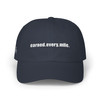 Dad Cap — 'earned.every.mile.' - Embroidered Baseball Hat - Motorcycle on Side - Color Choice